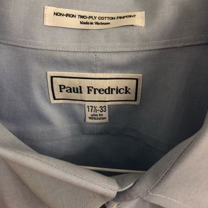 4 Paul Fredrick Non-Iron Dress Shirts
